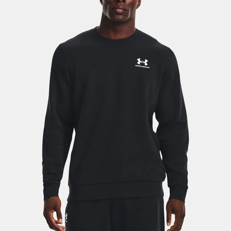 Under Armour Essential Sweatshirts Men Black-2