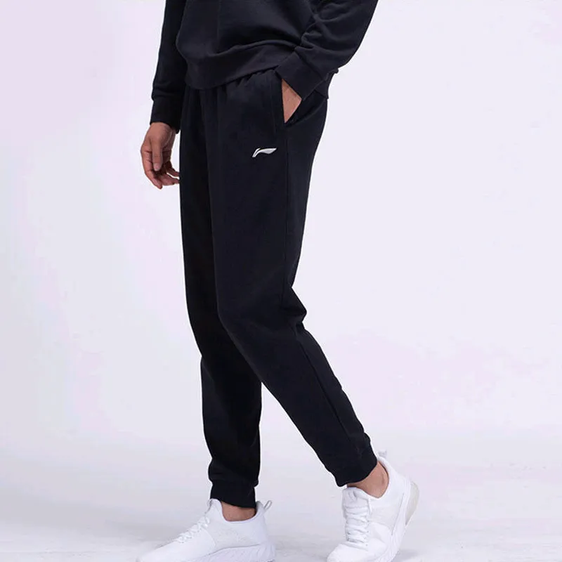 LINING Knitted Sweatpants Men Black-2