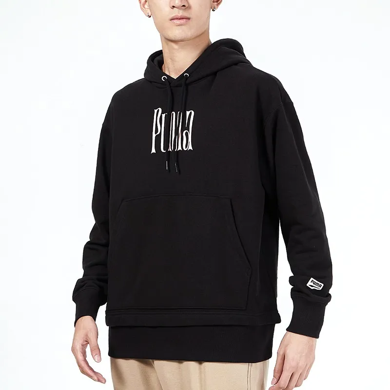 PUMA Sweatshirts Men Black-4