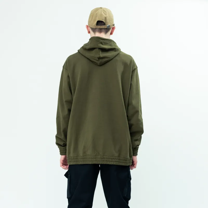 Champion Sweatshirt Unisex Olive Green-4