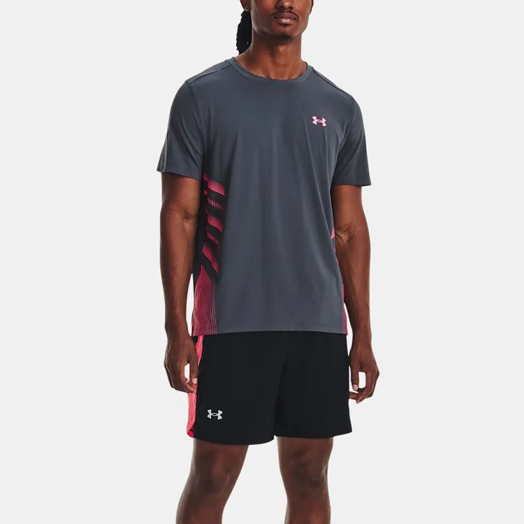 Under Armour T Shirt Men's Downpour Gray-2