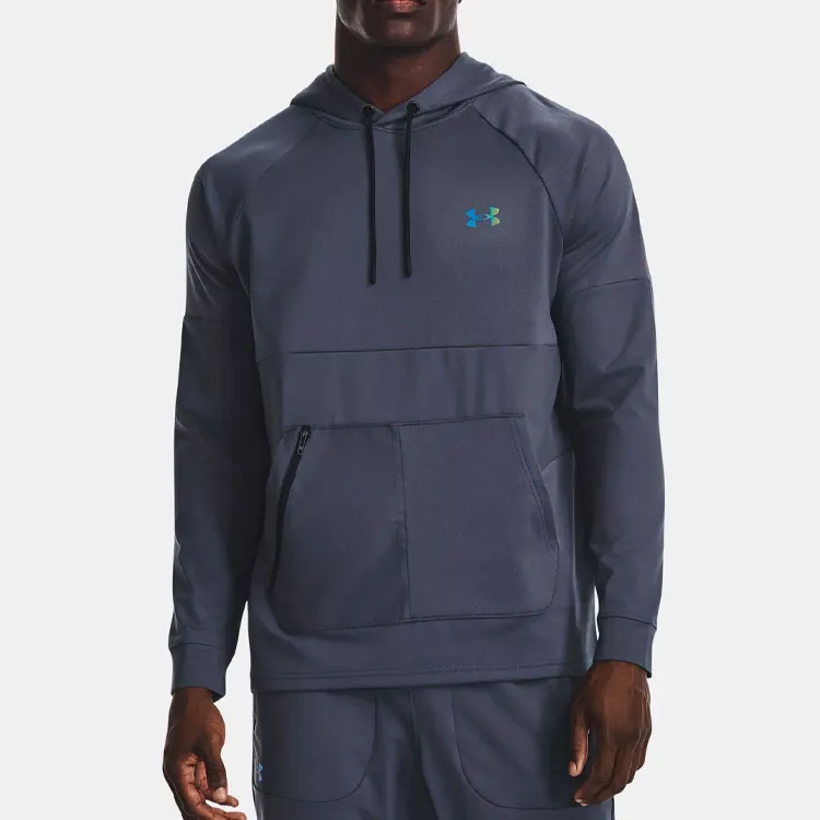 Under Armour RUSH Sweatshirts Men Gray-3