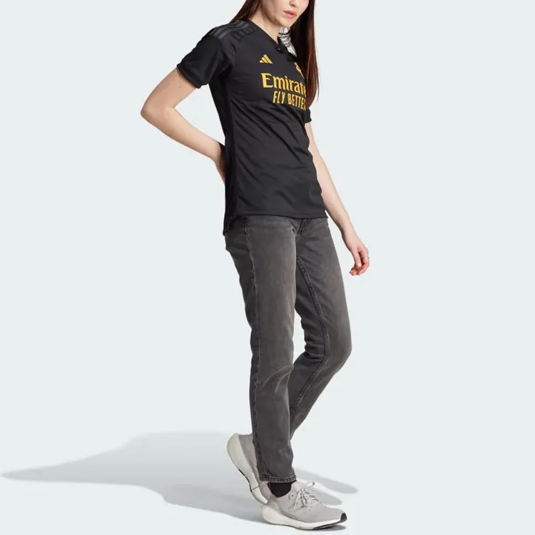 Adidas Real Madrid 23/24 Third Jersey Soccer Jerseys Women's Black-3