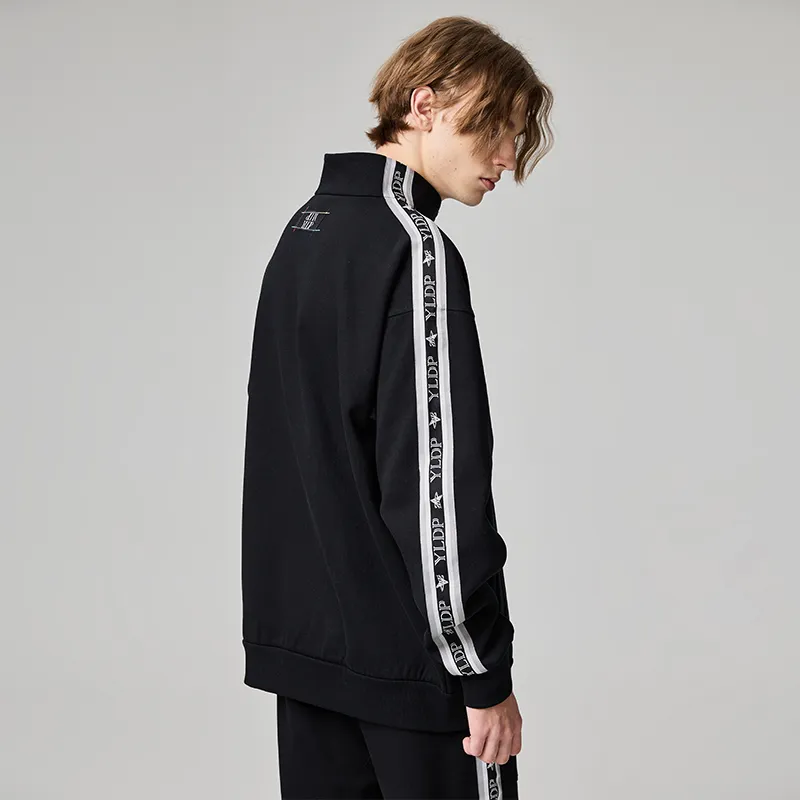 YLDP Jackets Unisex Black-8