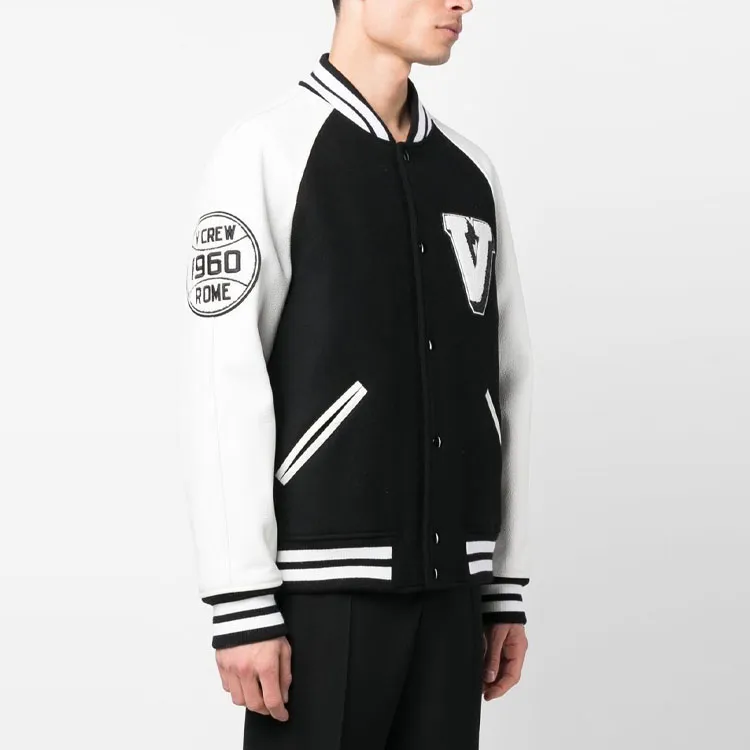 Valentino V Crew Patch Bomber Jacket-3