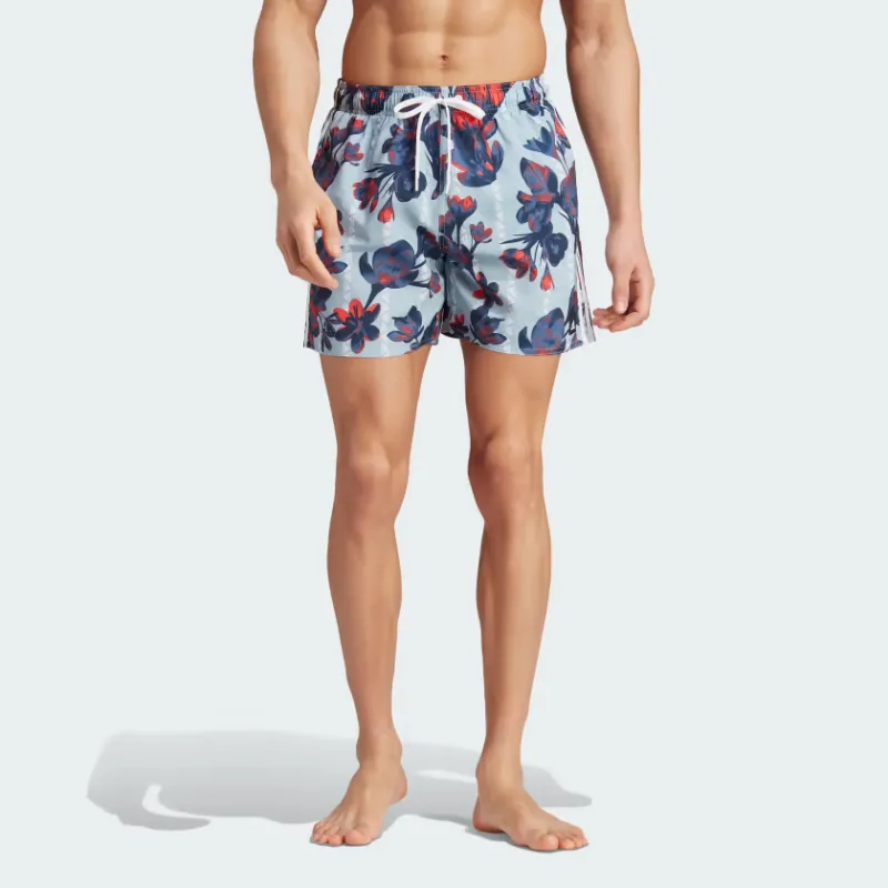 Adidas Casual Shorts Men Blue-1