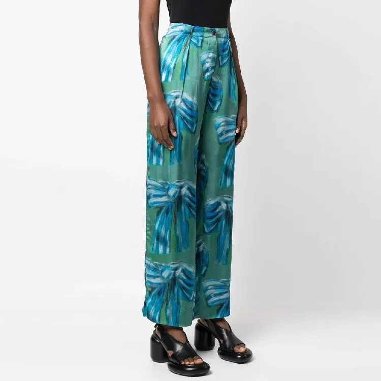 Acne Studios Karen Kilimnik Printed Trousers-2