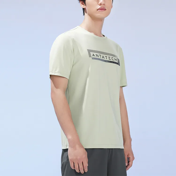 ANTA T Shirts Men Vitality Green-3