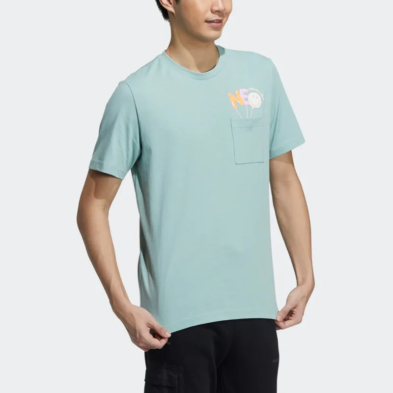Adidas Neo T Shirts Men Emerald-3