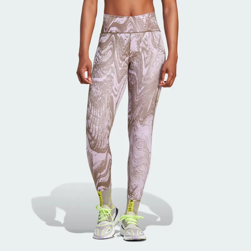 Stella Mccartney X Adidas X Stella McCartney Co titled Series Sports Pants Women's Pink Purple-1