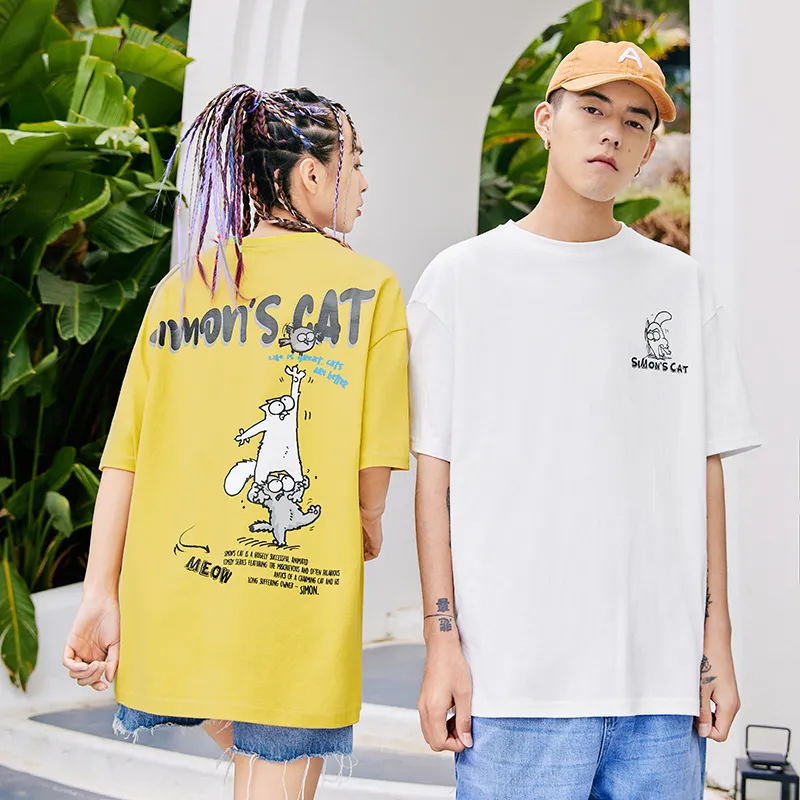 EPTISON XIMENGDEMAO Straight T-Shirt Unisex-9