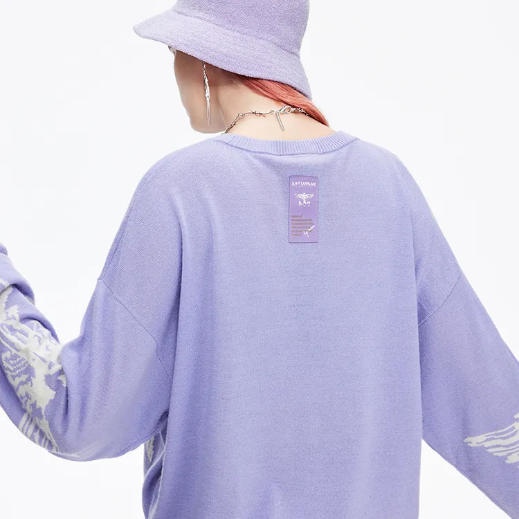 Boy London Sweater Unisex Purple-6