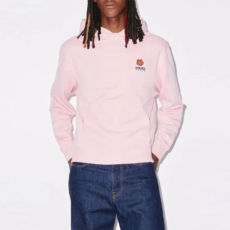 KENZO Logo embroidered Long sleeved Hoodie-3