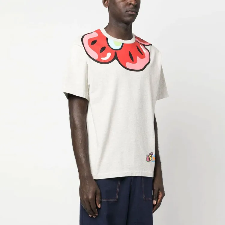 KENZO Boke Graphic Print Oversized T Shirt-3
