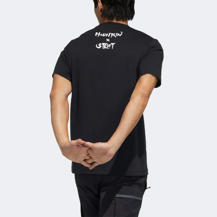 Adidas T Shirts Unisex Black-2
