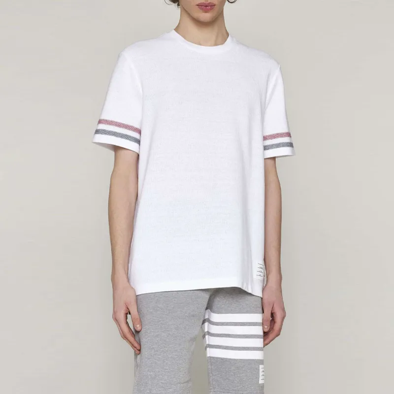 THOM BROWNE T Shirts Men White-3