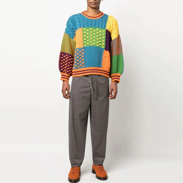 KENZO Paris Psychedelic Cable Jumper-2