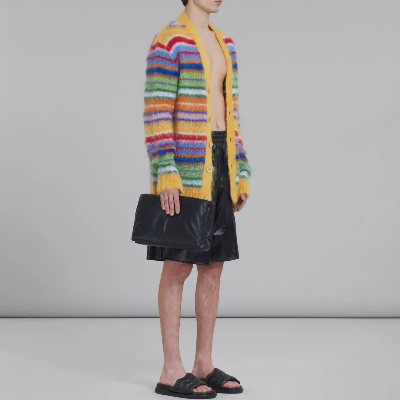 MARNI Striped V neck Cardigan-3