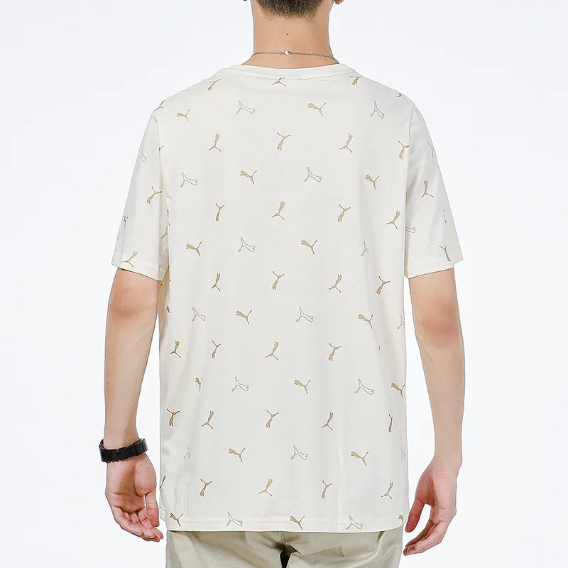 PUMA T Shirts Men Ecru-3