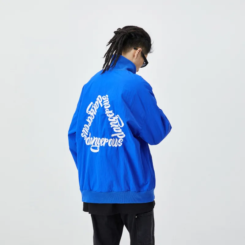 FEICHAI Loose Fit Coach Jacket Unisex-7