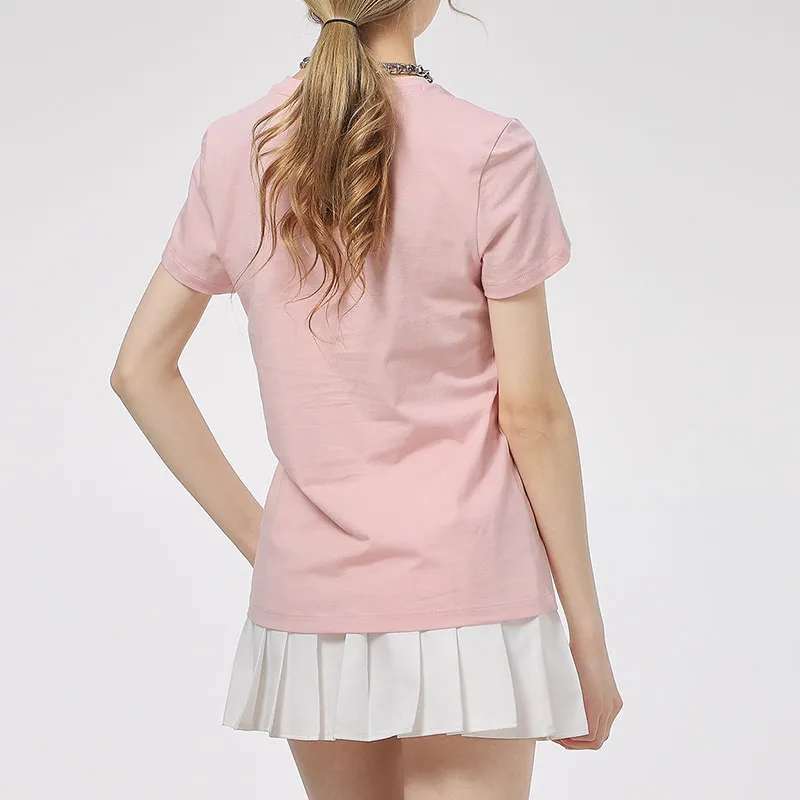 PUMA T Shirts Women's Pink-3
