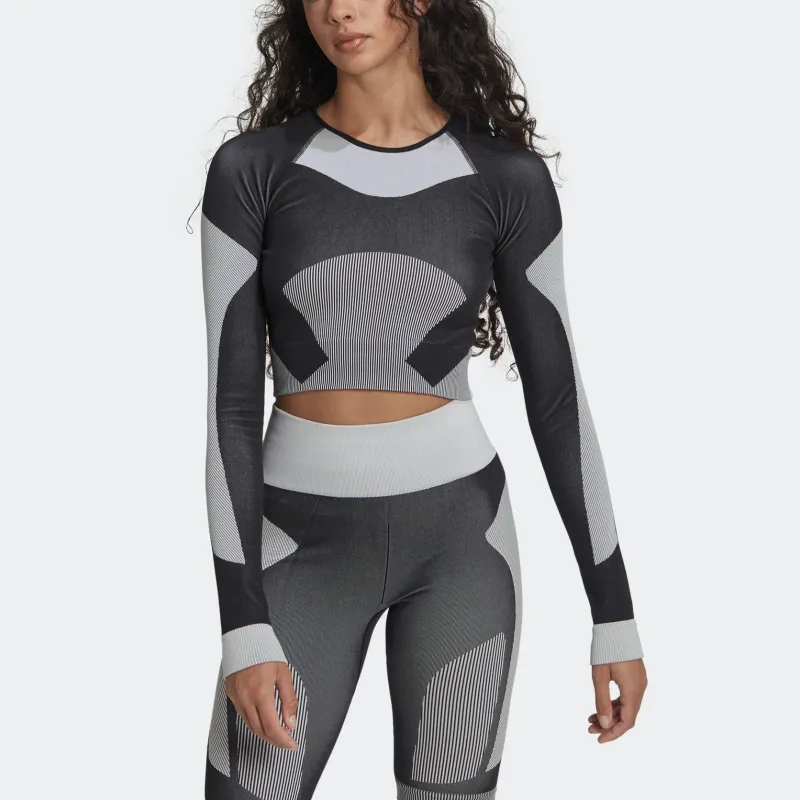 Stella Mccartney X Adidas Crop Tops Women's Gray-2