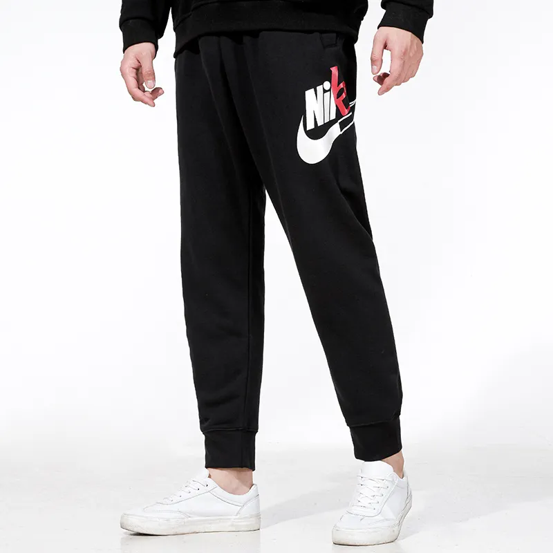 Nike Knitted Sweatpants Men Black-4