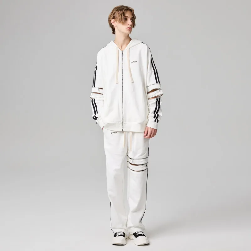 YLDP Jackets Unisex White-2