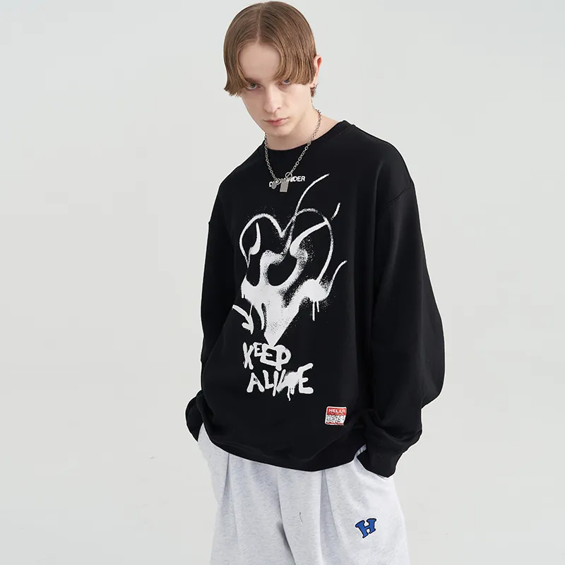 Heartboon Sweatshirts Unisex-2