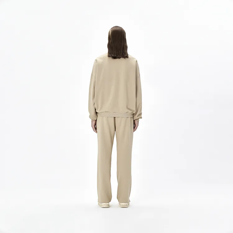 The Last Redemption Knitted Sweatpants Unisex Wheat-3