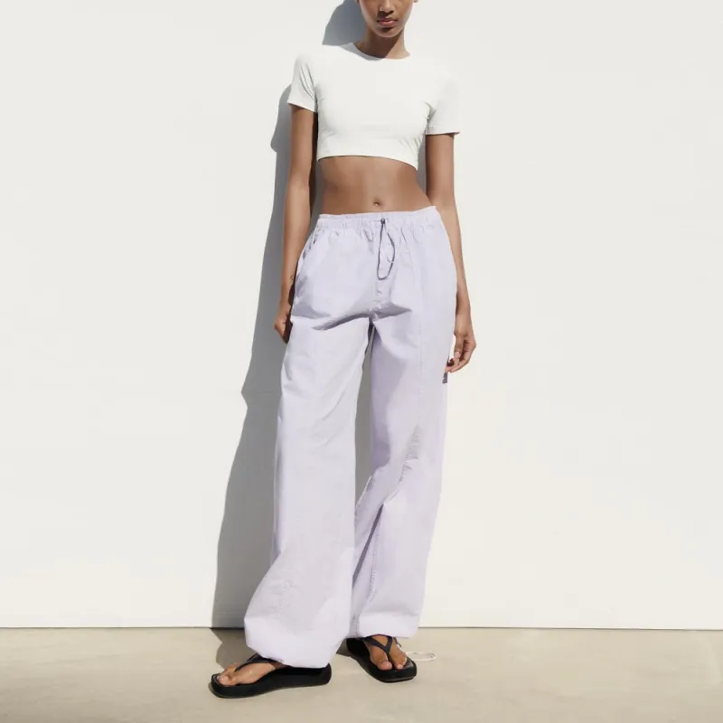 ZARA Casual Pants Women's Light Purple-2