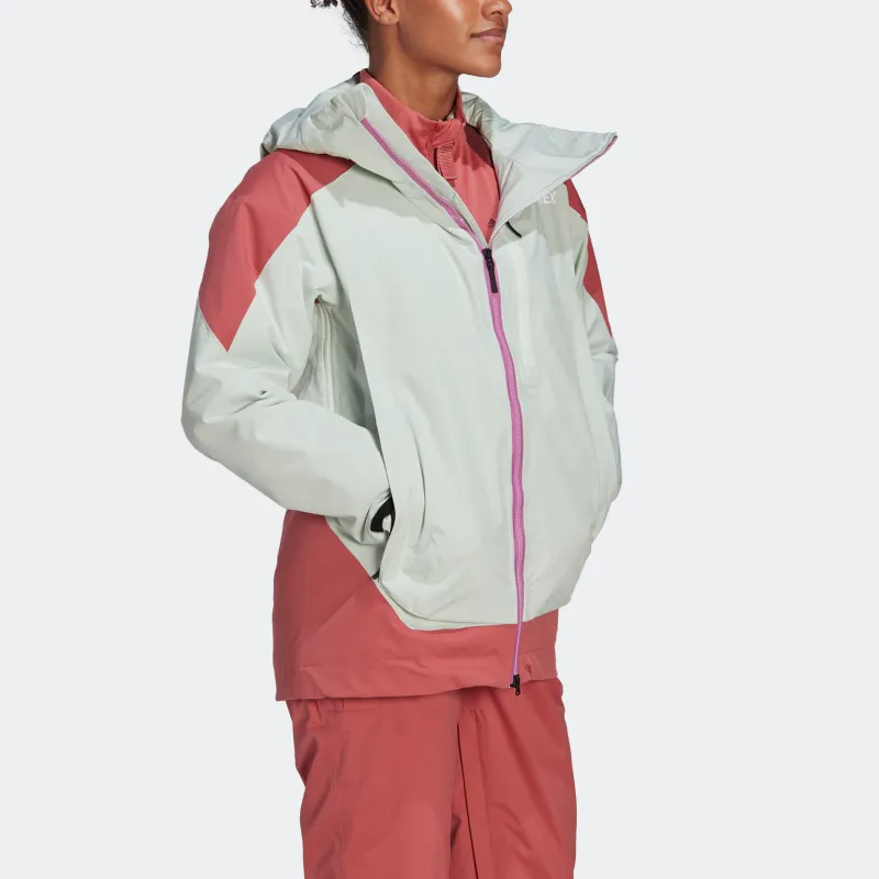 Adidas Ski Tops Women's Green-3