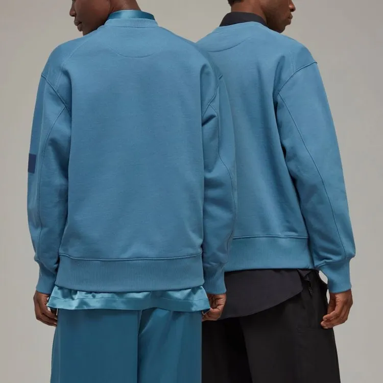 Y-3 Logo-print C-neck Sweatshirt-1
