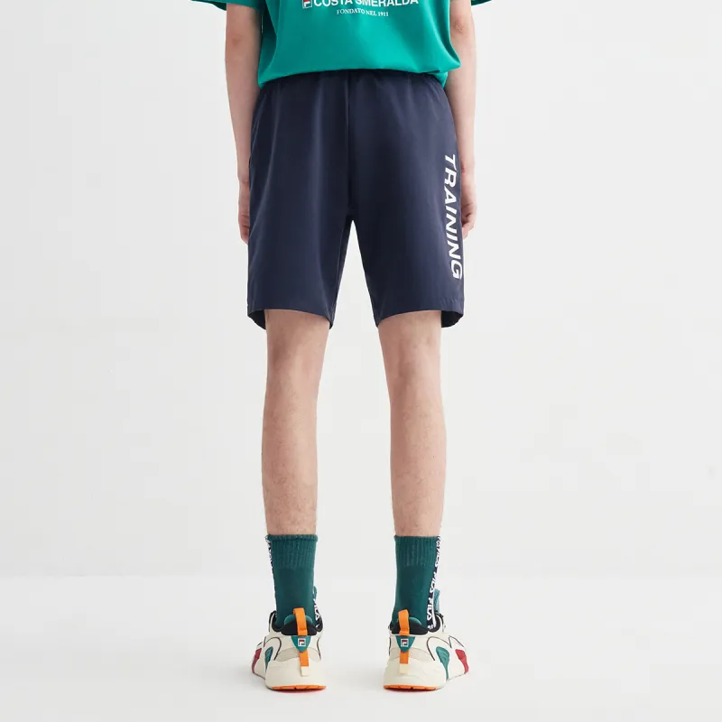 FILA Casual Shorts Men Royal Blue-3