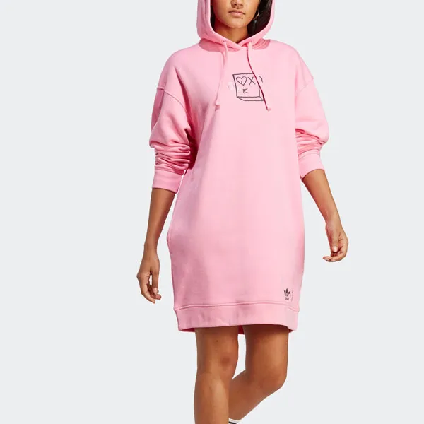 Adidas Casual Long Skirts Women's Blessing Pink-1