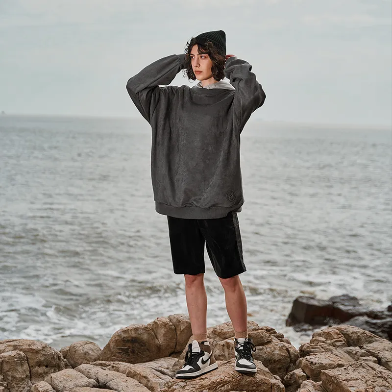 BTW Crew Neck Loose Fit Sweatshirt Unisex-18