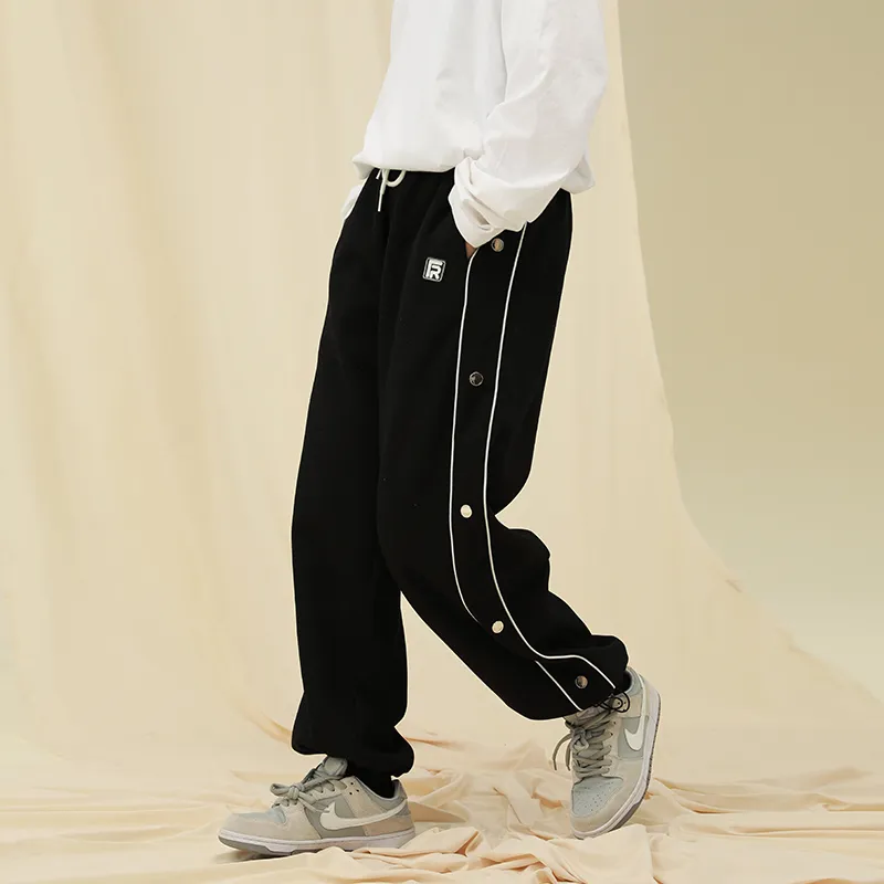 FRLMK Straight Casual Pants Unisex-5