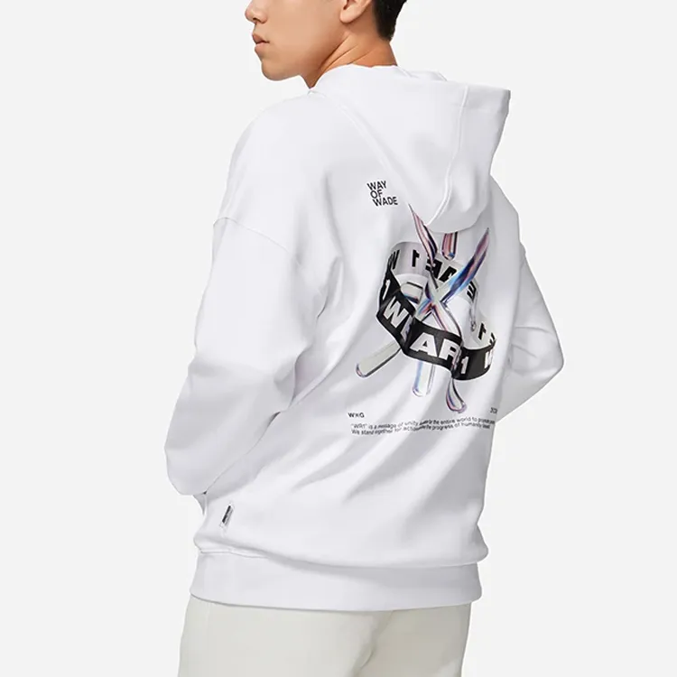 LINING Wade Collection Sweatshirts Unisex White-3