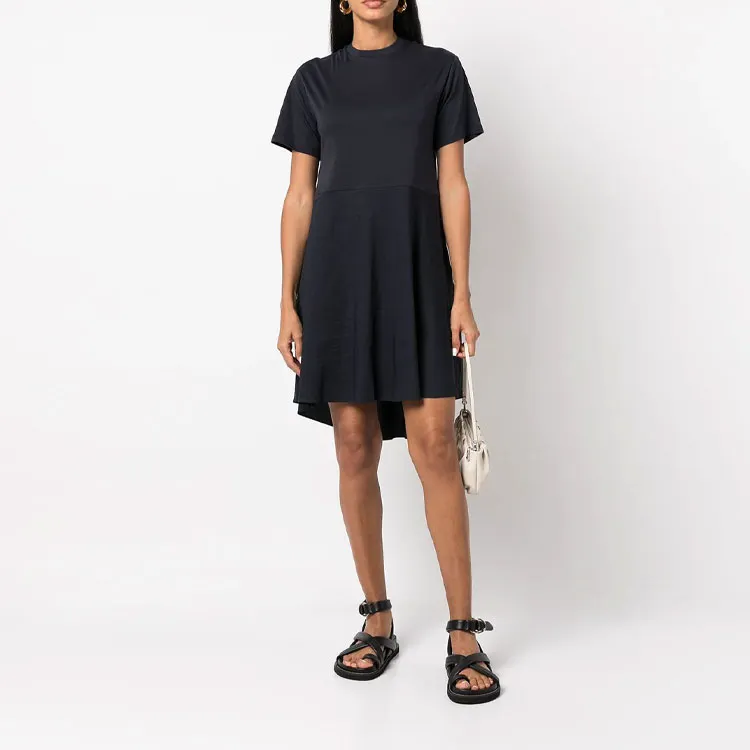 THEORY Short-Sleeved Dresses Women's Navy-1