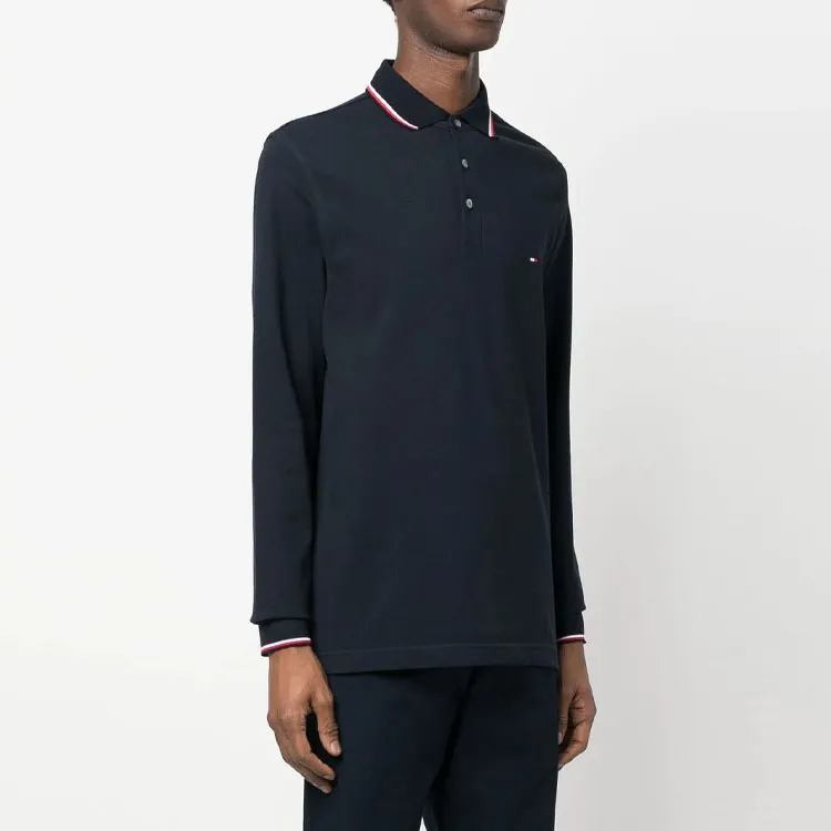Tommy Hilfiger Polo Shirt Men's Midnight Blue-3