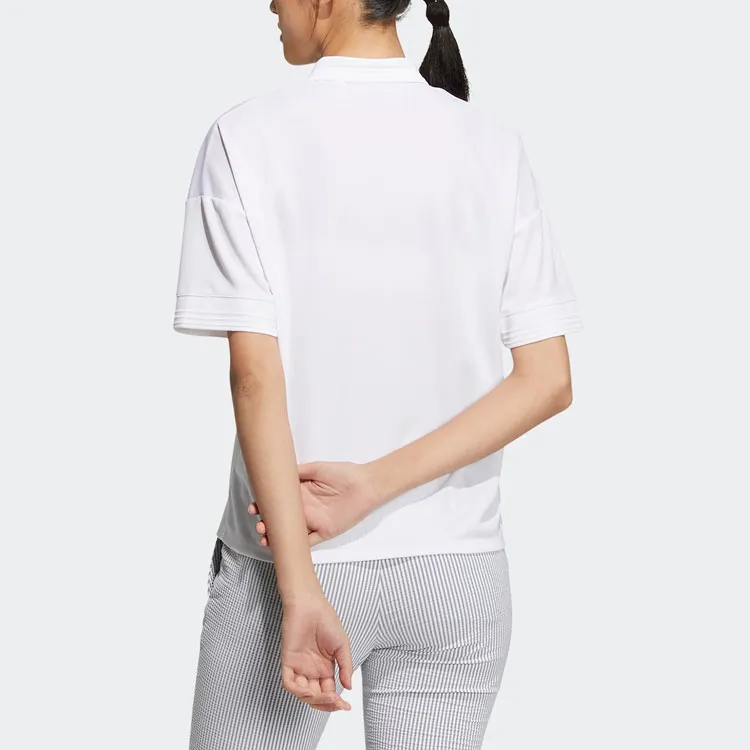 Adidas AEROREADY Polo Shirt Women's White-2