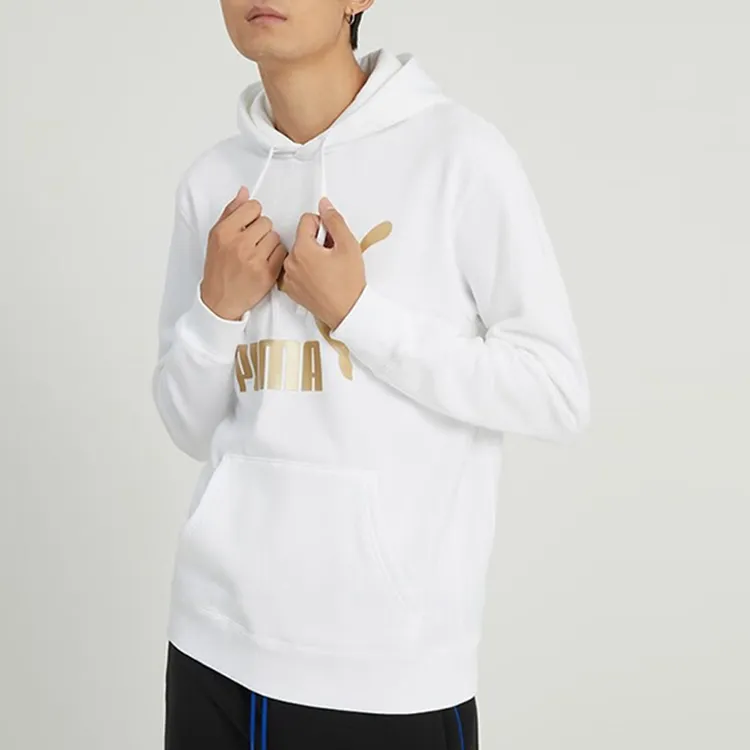 PUMA Sweatshirts Men White-3