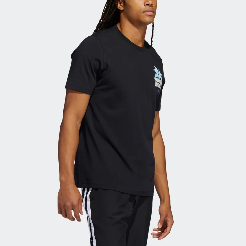 Adidas BC T Shirts Men Black-3