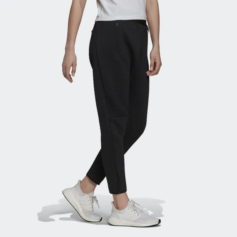 Adidas Knitted Sweatpants Women's Black-4