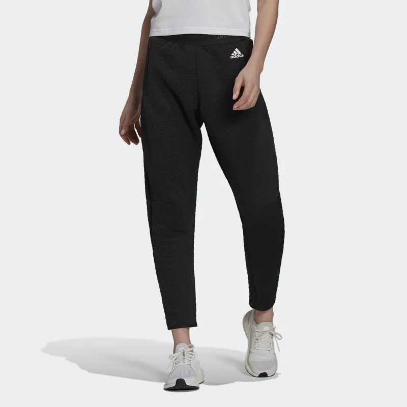 Adidas Knitted Sweatpants Women's Black-1
