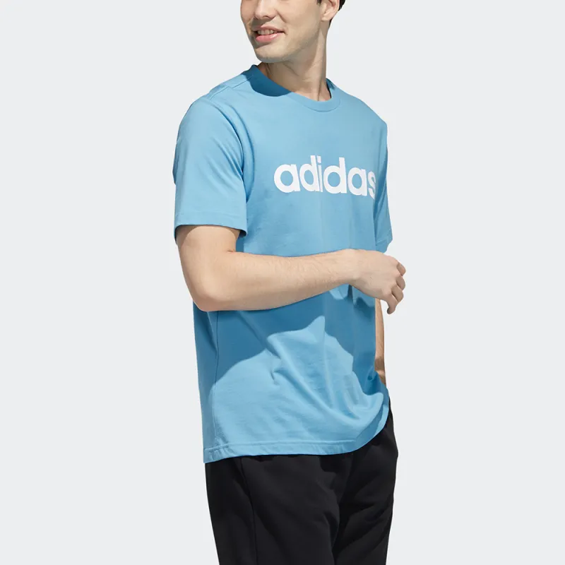 Adidas Neo T Shirt Men's Sky Blue-4