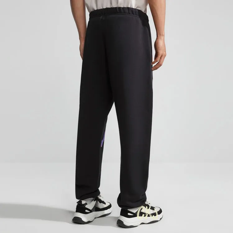 CALVIN KLEIN Simple Collection Knitted Sweatpants Unisex Space Black-2