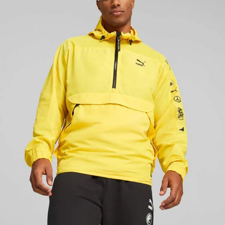 Staple X PUMA X STAPLE Co brand Jackets Unisex Yellow-3