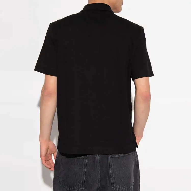 Givenchy Metal Clip Short Sleeved Polo Shirt-2
