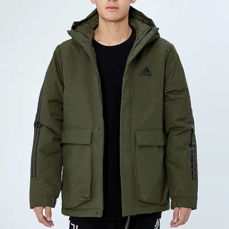 Adidas Puffer Jacket Winter Men's Olive-2